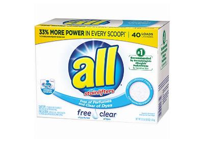 Image: All Powder Laundry Detergent With Stainlifters (by All)