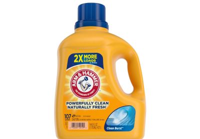 Image: Arm & Hammer 107-Loads Clean Burst Fresh Scent Laundry Detergent Liquid (4.27L)