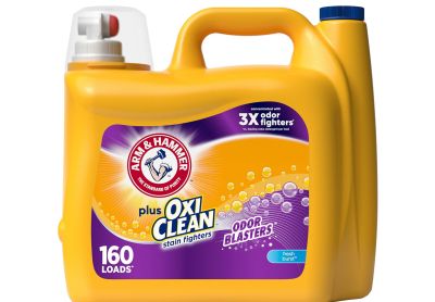 Image: Arm & Hammer 160-Loads Plus OxiClean Odor Blasters Fresh Burst Scent Laundry Detergent Liquid (6.15L)