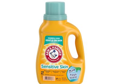 Image: Arm & Hammer 27-Loads Sensitive Skin Fresh Scent Laundry Detergent Liquid (1.07L)