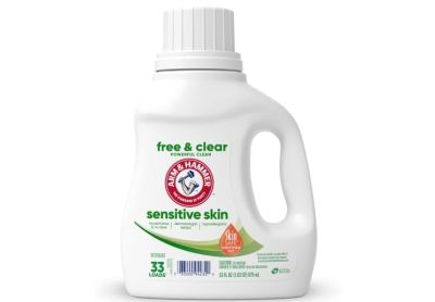Image: Arm & Hammer 33-Loads Sensitive Skin Free & Clear Scent Free Laundry Detergent Liquid (975ml)