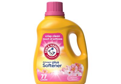 Image: Arm & Hammer 77-Loads Plus Softener Orchard Bloom Scent Laundry Detergent Liquid (2.97L)