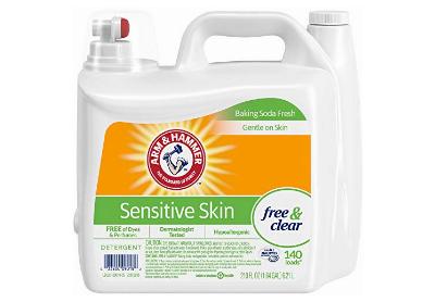 Image: Arm and Hammer Sensitive Skin Liquid Laundry Detergent (by Arm and Hammer)