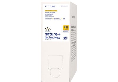 Image: Attitude 160-Loads Citrus Zest Scent Concentrated Laundry Detergent Liquid Refill (4L)