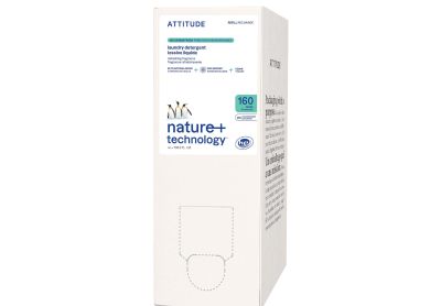 Image: Attitude 160-Loads Mountain Fresh Scent Concentrated Laundry Detergent Liquid Refill (4L)