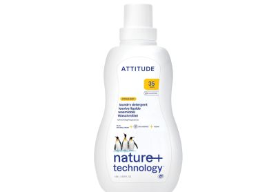 Image: Attitude 35-Loads Citrus Zest Scent Concentrated Laundry Detergent Liquid (1.05L)
