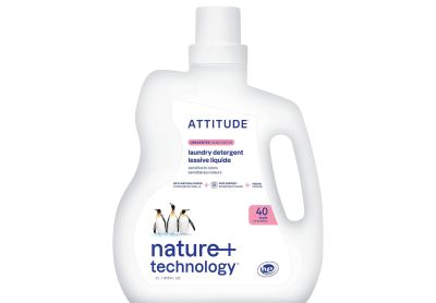 Image: Attitude 40-Loads Scent Free Laundry Detergent Liquid (2L)
