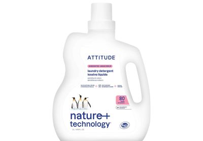 Image: Attitude 80-Loads Scent Free Concentrated Laundry Detergent Liquid (2L)