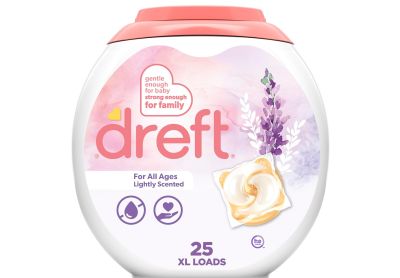 Image: Dreft For All Ages Lavender Scent Laundry Detergent XL Pacs (25 Count)
