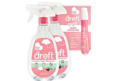 Image: Dreft Fresh Scent Stain Remover Spray & Pen Bundle Pack (2 Sprays + 1 Pen)