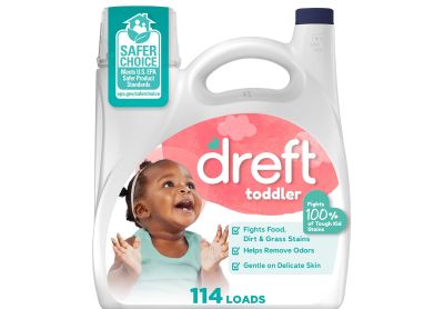 Image: Dreft Toddler 114-Loads Baby Fresh Scent Laundry Detergent Liquid (4.43L)