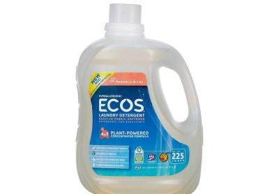 Image: Ecos 225-Loads Magnolia & Lily Scent Plant-Powered Laundry Detergent Liquid with Softener (6.21L)