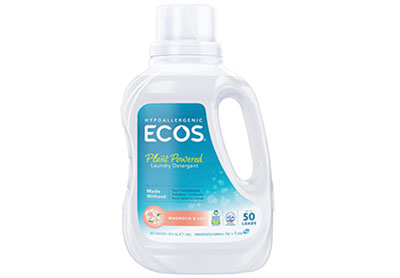 Image: Ecos 50-Loads Magnolia & Lily Scent Plant-Powered Laundry Detergent Liquid (1.48L)