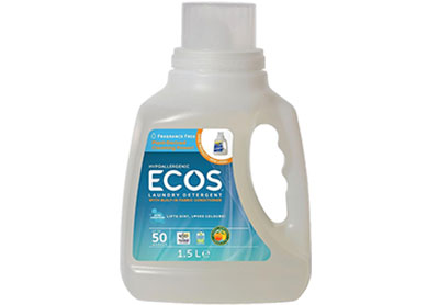 Image: Ecos 50-Loads Scent Free Plant-Powered Laundry Detergent Liquid with Conditioner (1.48L)