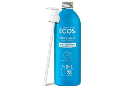 Image: Ecos 78-Loads Free & Clear Scent Plant-Powered Ultra Concentrated Laundry Detergent Liquid (473mL)