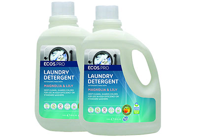 Image: Ecos Pro Magnolia & Lily Scent Commercial Laundry Detergent Liquid (5.03L x 2 Pack)