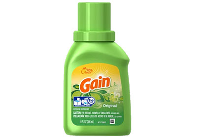 Image: Gain 6-Loads Original Scent Laundry Detergent Liquid (306mL)