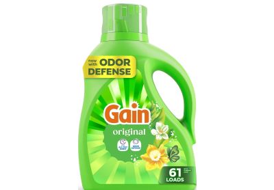 Image: Gain 61-Loads Original Scent Laundry Detergent Liquid with Odor Defense (2.39L)