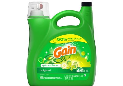 Image: Gain 96-Loads Original Scent Laundry Detergent Liquid with Aroma Boost (4.43L)