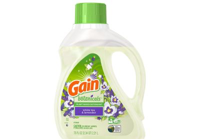 Image: Gain Botanicals 48-Loads White Tea & Lavender Scent Plant-Based Laundry Detergent Liquid (2.21L)