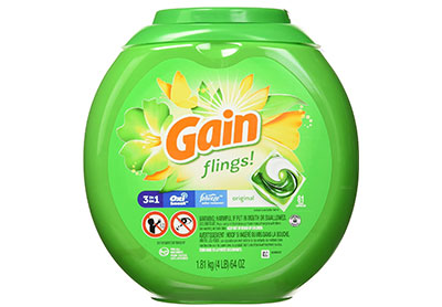 Image: Gain Flings 3-in-1 Original Scent Laundry Detergent Pacs (81 Count)