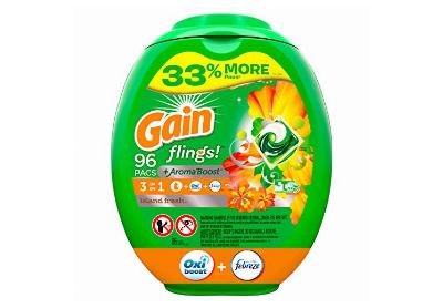 Image: Gain Flings Island Fresh Liquid Laundry Detergent Pacs (by Gain)
