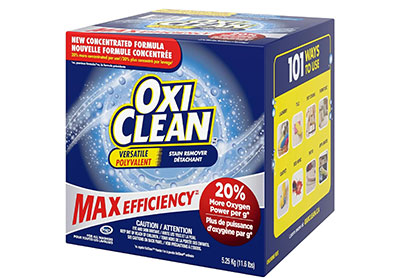 Image: OxiClean 275-Loads Max Efficiency Fresh Scent Versatile Stain Remover Powder (5.25kg)