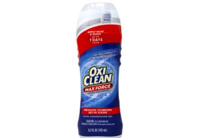 Image: OxiClean Max Force Laundry Stain Remover Gel Stick (6.2 oz)