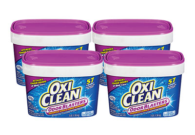 Image: OxiClean Odor Blasters Classic Clean Scent Versatile Odor and Stain Remover Powder (3Lb x 4 Pack)