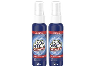 Image: OxiClean Scent Free 5-in-1 Max Force Laundry Stain Remover Liquid Spray (2 oz x 2 Pack)