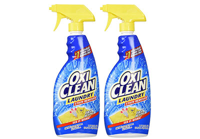 Image: OxiClean Scent Free Laundry Stain Remover Liquid Spray (21.5 oz x 2 Pack)