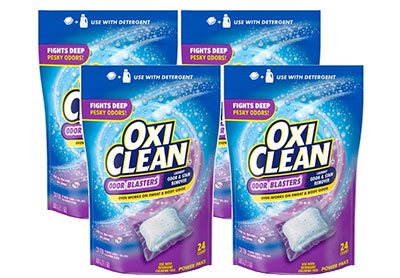Image: OxiClean Scent Free Odor Blasters Odor and Stain Remover Power Paks (24 x 4 Pack)