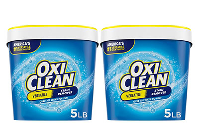 Image: OxiClean Scent Free Versatile Stain Remover Powder (5Lb x 2 Pack)
