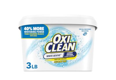Image: OxiClean White Revive Scent Free Whitener and Stain Remover Powder (3Lb)