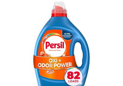 Image: Persil 82-Loads Advanced Clean Oxi + Odor Power Scent Free Ultra Concentrated Laundry Detergent Liquid (2.44L)
