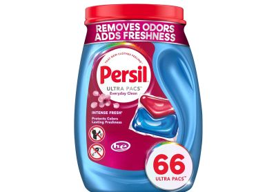 Image: Persil Ultra Pacs Everyday Clean Intense Fresh Scent Laundry Detergent Pacs (66 Count)