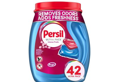 Image: Persil Ultra Pacs Intense Fresh Scent Laundry Detergent Pacs (42 Count)