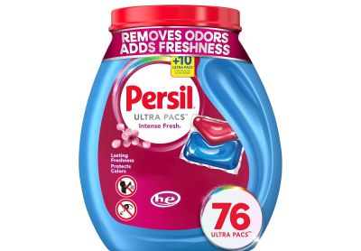 Image: Persil Ultra Pacs Intense Fresh Scent Laundry Detergent Pacs (76 Count)
