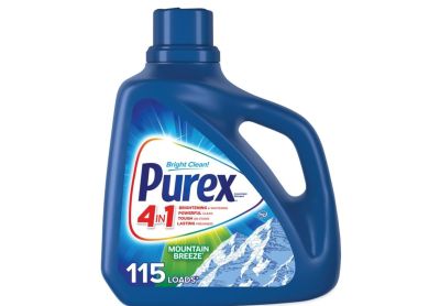 Image: Purex 115-Loads 4-in-1 Mountain Breeze Scent Concentrated Laundry Detergent Liquid (4.43L)