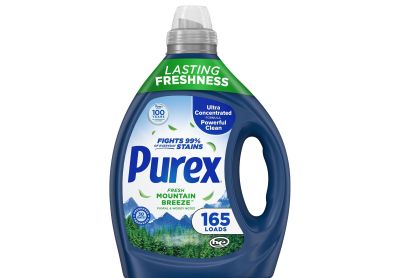 Image: Purex 165-Loads Fresh Mountain Breeze Scent Ultra Concentrated Laundry Detergent Liquid (2.44L)