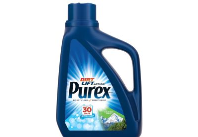 Image: Purex 33-Loads Dirt Lift Action Mountain Breeze Scent Laundry Detergent Liquid (1.47L)