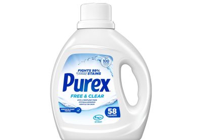 Image: Purex 58-Loads Free & Clear Scent Free Laundry Detergent Liquid (1.95L)