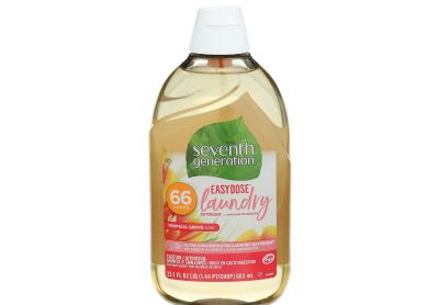 Image: Seventh Generation 66-Loads Easy Dose Ultra Concentrated Tropical Grove Scent Laundry Detergent Liquid (683mL)