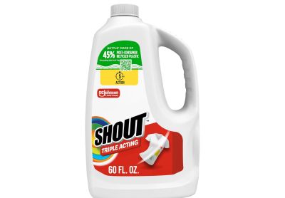 Image: Shout Triple Acting Scent Free Active Enzyme Laundry Stain Remover Refill (60 oz)