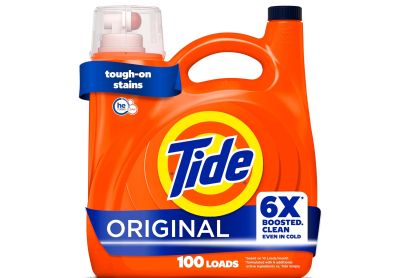 Image: Tide 100-Loads Original Scent Laundry Detergent Liquid (3.69L)