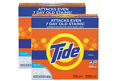 Image: Tide 102-Loads Acti-Lift Crystals Original Scent Laundry Detergent Powder (8.93Lb x 2 Pack)