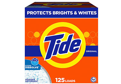 Image: Tide 125-Loads Clean Dissolve Original Scent Laundry Detergent Powder (8.94Lb)