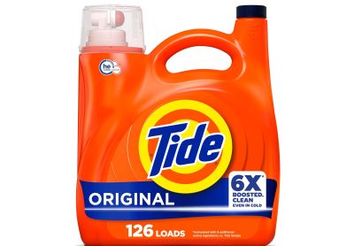 Image: Tide 126-Loads Original Scent Laundry Detergent Liquid (4.67L)