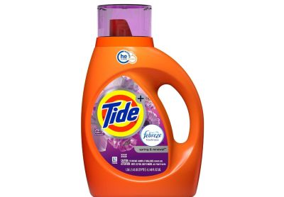 Image: Tide 29-loads Febreze Freshness Spring & Renewal Scent Laundry Detergent Liquid (1.36L)