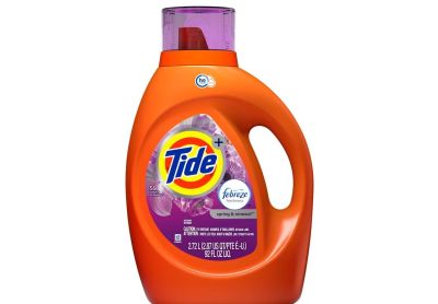 Image: Tide 59-loads Febreze Freshness Spring & Renewal Scent Laundry Detergent Liquid (2.72L)